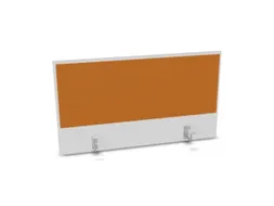 opzetpaneel,v. bureau,aanbouw achter,B 1000mm,Bl-wit,BN3005-geel