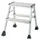 Aluminum ladder 2 treden 45cm 150kg