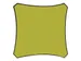 Voile solaire carré 5x5m Vert citron