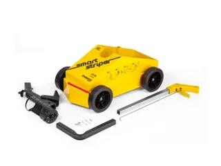vloermarkeerapparaat,lijn B 30-100mm,m. markeerstok,staal,geel - 6