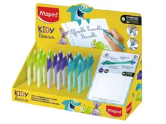 Oefenpen Maped Kidy Learn Magic uitwisbaar display à 18 stuks assorti