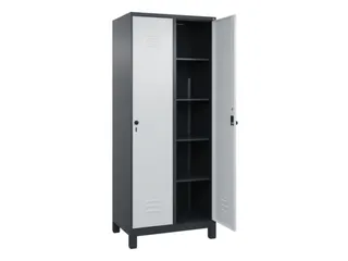 wasgoedverdeelkast,HxBxD 1950x800x500mm,vak B 400mm,draaigrendel - 2
