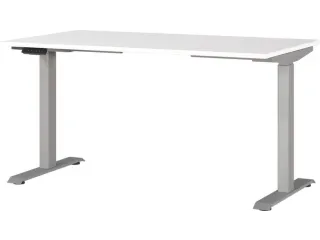 Elektrisch ihv bureau,HxBxD 720-1200x1400x800mm,blad wit - 1