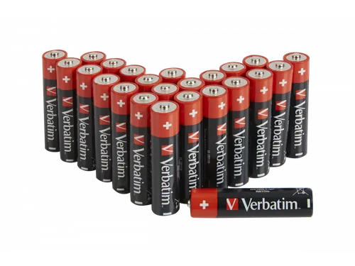 49505 VERBATIM AA Alkaline batterijen 24 Stuks