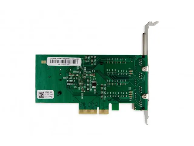 4-poorts Gigabit Ethernet-netwerkkaart RJ45 PCI Express Intel I350