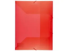Elastomap Kangaro A4 PP transparant rood