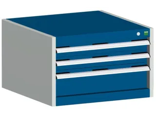 ladekast,HxBxD 400x650x650mm,3lade(n),m. lade voor normale belastingen - 1