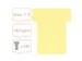 Fiche-T planning Nobo n°1.5 jaune 36mm