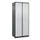 dubbeldekse locker,HxBxD 1850x800x500mm,2x2vak.,vak B 400mm