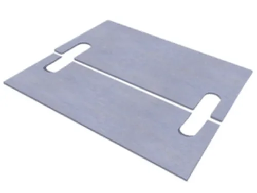 onderlegplaat,v. palletstelling,BxD 209x198mm,staal verzinkt
