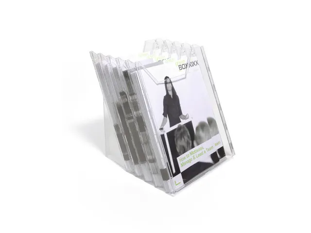 Wandfolderhouder COMBIBOXX A4 set XL Transparant