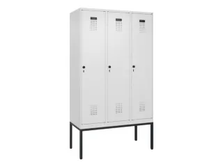 locker voor scheiding van kleding,HxBxD 2120x1200x500mm,3vak - 2