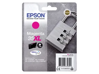 Inktcartridge Epson 35XL T3593 rood HC C13T35934010 - 1