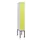 Z-garderobekast,HxBxD 2120x300x500mm,vak B 150/300mm,cil.-slot