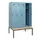 locker met bank,HxBxD 1950x1200x815mm,4vak,vak B 300mm,draaigrendel