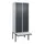 Z-garderobekast,HxBxD 2120x800x815mm,4vak,vak B 400mm,cil.-slot