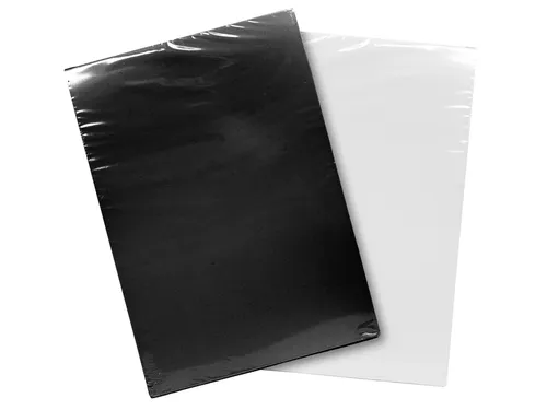 Voorblad Quantore A4 PP 300 micron zwart 100 stuks
