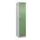 locker voor scheiding van kleding,HxBxD 1850x400x500mm,1vak