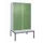 locker voor scheiding van kleding,HxBxD 2120x1200x815mm,4vak