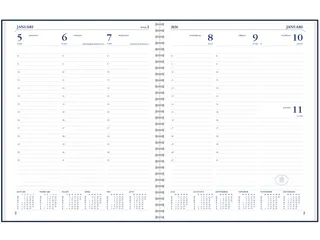 Agenda 2027 Ryam Weekplan Wire-o 7dagen/2pagina's zwart - 5