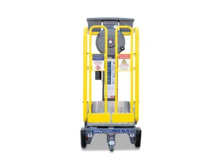 werkbordes,verrijdbaar,werk H 3,5m,platform BxD 600x720mm - 1