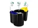 Afvakbak CEP Comfort recycke kit plasic zwart