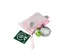Pochette à fermeture éclair Foldersys EVA A7 sans PVC rose pastel