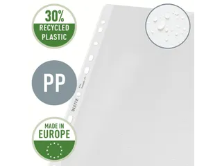 Showtas Leitz 47100003 Premium A4 Pp 0.13mm Generfd 4-gaats - 5
