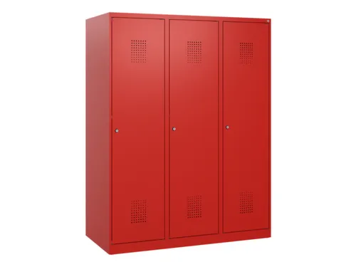 schoollocker,HxBxD 1530x1200x500mm,3vak,vak B 400mm,cil.-slot