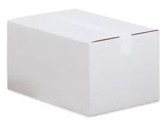 Verzenddoos enkele golf 3 mm wit 370 x 250 x 145 mm