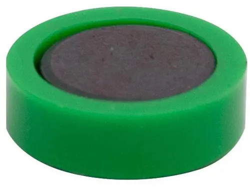 Q-Connect magneten 20mm groen 10 stuks