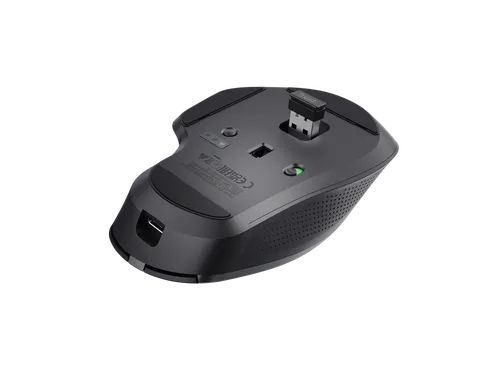 Ozaa+ Multi-Connect Draadloze Muis Zwart
