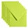 Envelop Papicolor 140x140mm appelgroen pak à 6 stuks