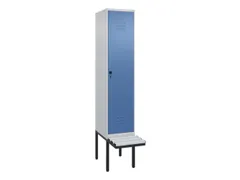 locker voor scheiding van kleding,HxBxD 2120x400x815mm,1vak