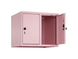 opzetkast,v. locker,2vak.,vak B 300mm,HxBxD 500x600x500mm,draaigrendel