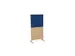 scheidingswand,HxB 1545x800mm,NE-esdoorn,BN6016-blauw