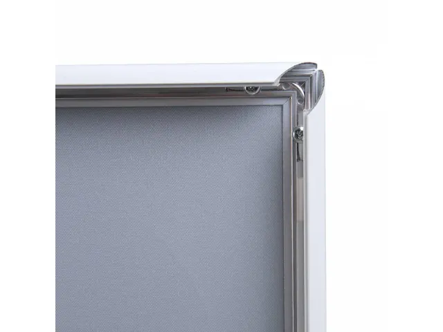 Kliklijst A1 Rechte hoeken 25mm Wit RAL9003