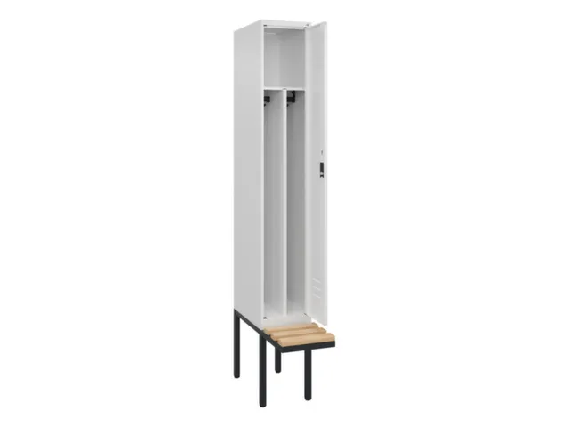 locker voor scheiding van kleding,HxBxD 2120x300x815mm,1vak