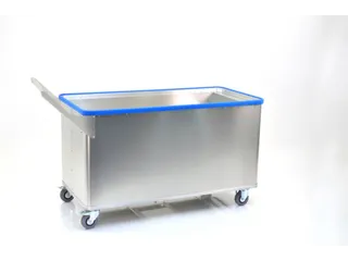 aluminium bakwagen,draagverm. 130kg,laadvl. LxB 1400x700mm,615l - 1