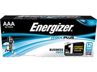 batterijen Max Plus AAA, pak van 20 stuks