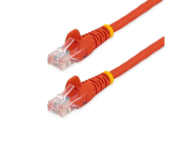 0,5 m Cat5e patchkabel met snagless RJ45 connectors rood
