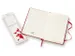 Notitieboek Moleskine pocket 90x140mm lijn hard cover scarlet red