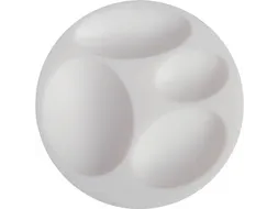 Siliconen mal Cernit ovaal 7cm