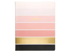 Notitieboek Èccolo Light Ombre Stripe lijn ca.20x25cm 80gr. 256pag.