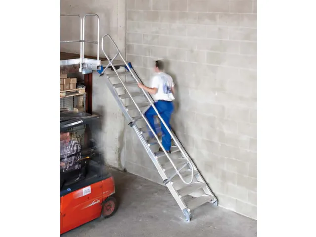 bordestrap bordes H 2 82m 13treden trede B 1000mm 45° helling