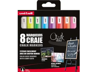 Krijtmarker Rond 1,8 - 2,5 Mm 8X Assorti - 2