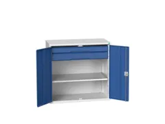 universele kast,HxBxD 1000x1050x550mm,1xStalen bodem,2lade(n)