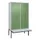 locker voor scheiding van kleding,HxBxD 2120x1200x815mm,4vak