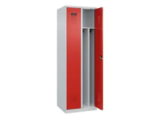 locker voor scheiding van kleding,HxBxD 1850x600x500mm,2vak - 1