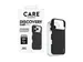 PanzerGlass CARE by Discovery Case Black & Grey w. MagSafe iPhon